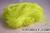 Yellow Brazilian Mondo String 100 Percent Polyester